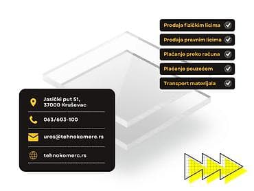 Termoplastični materijali u ponudi sa i bez UV zaštite – ekstrudirane na lalafo.rs — 8 Termoplastični materijali u ponudi sa i bez UV zaštite – ekstrudirane — 8