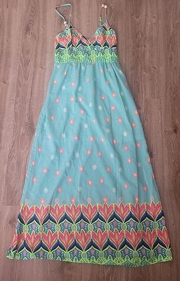 Paket ocuvanih polovnih haljina vel L Ima 15 haljina,cena 4500 na lalafo.rs — 2 Paket ocuvanih polovnih haljina vel L Ima 15 haljina,cena 4500 — 2
