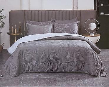 Prekrivač za krevet – luksuzni prošiveni set sa jastučnicama - na lalafo.rs — 4 Prekrivač za krevet – luksuzni prošiveni set sa jastučnicama - — 4