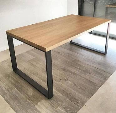 Antique Dining Tables: TRPEZARIJSKI STO MODEL BIN42 | Izrada nameštaja po meri Drvo&metal at lalafo.rs — 1 Antique Dining Tables: TRPEZARIJSKI STO MODEL BIN42 | Izrada nameštaja po meri Drvo&metal — 1