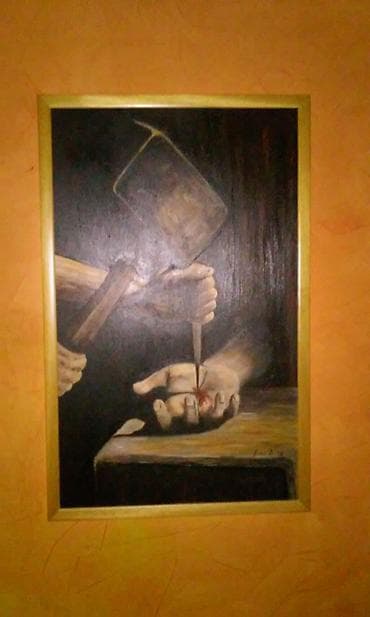 Ulje na platnu - ruke 82 x 52 cm uramljena, potpisana Slika - ime ruke na lalafo.rs Ulje na platnu - ruke 82 x 52 cm uramljena, potpisana Slika - ime ruke