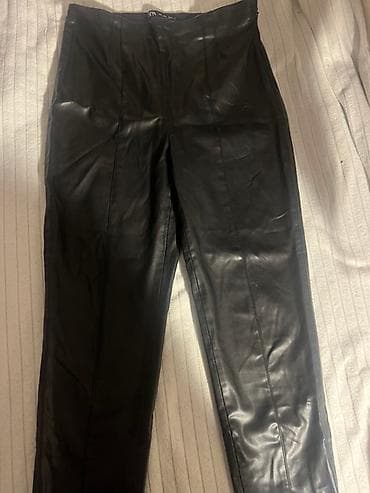 ZARA ženske pantalone od eko-kože - Model: uske/skinny kroj sa na lalafo.rs — 3 ZARA ženske pantalone od eko-kože - Model: uske/skinny kroj sa — 3