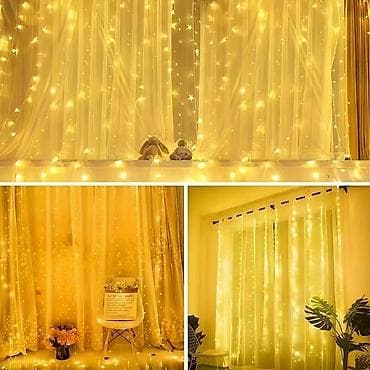 Led lampice zavesa
Dimenzije 3x2m boja c
Cena:1700din na lalafo.rs — 5 Led lampice zavesa
Dimenzije 3x2m boja c
Cena:1700din — 5