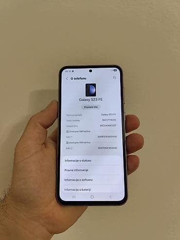 Mobile Phones & Accessories: Samsung S23 FE dual sim sim free, sa 8/256gb memorije. Dobro očuvan i at lalafo.rs — 7 Mobile Phones & Accessories: Samsung S23 FE dual sim sim free, sa 8/256gb memorije. Dobro očuvan i — 7