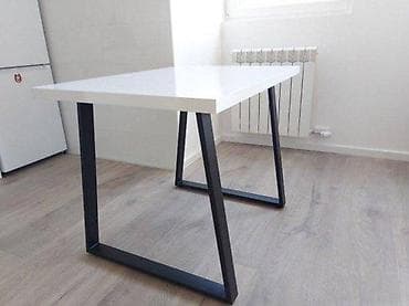 Antique Dining Tables: TRPEZARIJSKI STO ZA MANJE STANOVE MODEL WHITE BLACK | Kontakt telefon at lalafo.rs — 1 Antique Dining Tables: TRPEZARIJSKI STO ZA MANJE STANOVE MODEL WHITE BLACK | Kontakt telefon — 1