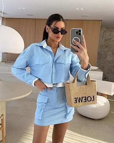 🔥Top zenski komplet košulja + mini suknja
✅3200 din na lalafo.rs — 9 🔥Top zenski komplet košulja + mini suknja
✅3200 din — 9