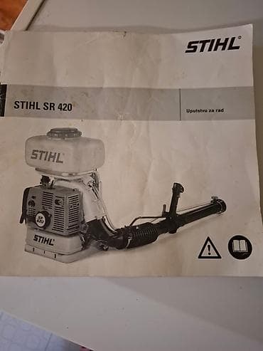 STIHL SR 420 – leđna motorna prskalica/atomizer Stihl SR 420 benzinska na lalafo.rs — 9 STIHL SR 420 – leđna motorna prskalica/atomizer Stihl SR 420 benzinska — 9