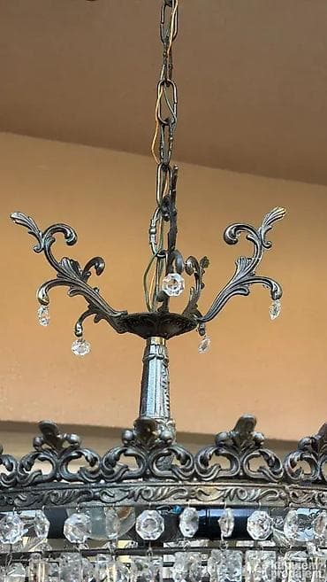 Stilske lampe: Stari kristalni luster - ODLIČNO STANJE U odličnom stanju 💎 Kao na na lalafo.rs — 7 Stilske lampe: Stari kristalni luster - ODLIČNO STANJE U odličnom stanju 💎 Kao na — 7