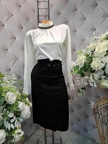 Elegantna ženska bluza sa visokim karner-okragnim okovratnikom na lalafo.rs — 3 Elegantna ženska bluza sa visokim karner-okragnim okovratnikom — 3