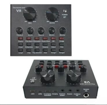 Video kartice i zvučne kartice: V8 Audio External USB Sound Card Effect Mixer - Zvučna Kartica na lalafo.rs Video kartice i zvučne kartice: V8 Audio External USB Sound Card Effect Mixer - Zvučna Kartica