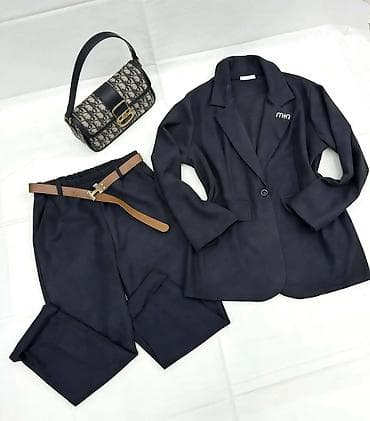 Damski komplet – sako i pantalone - Dvodijelni set: strukirani sako na lalafo.rs — 5 Damski komplet – sako i pantalone - Dvodijelni set: strukirani sako — 5