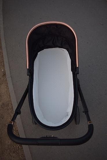 Kolica za bebe BBO 3 u 1 – crna sa zlatnim detaljima - black gold na lalafo.rs — 6 Kolica za bebe BBO 3 u 1 – crna sa zlatnim detaljima - black gold — 6