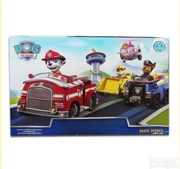 Patrolne šape – osmatračnica sa 6 + 1 Fenomenalan set za igru koji na lalafo.rs Patrolne šape – osmatračnica sa 6 + 1 Fenomenalan set za igru koji