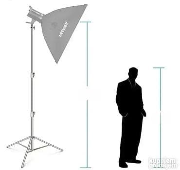 Stativ Tripod NEEWER; Visina: 9feet/260cm; Potpuno NOVO, neotpakovano! na lalafo.rs — 9 Stativ Tripod NEEWER; Visina: 9feet/260cm; Potpuno NOVO, neotpakovano! — 9
