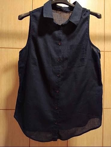 Women's Clothing: Ženska lagana letnja kosulja, S veličina, pamuk, teget boja, jednom at lalafo.rs — 1 Women's Clothing: Ženska lagana letnja kosulja, S veličina, pamuk, teget boja, jednom — 1