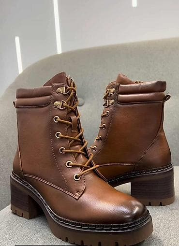 Ženske biker/vojničke čizme sa pertlama i blok petom. 36-41 - Model at lalafo.rs — 2 Ženske biker/vojničke čizme sa pertlama i blok petom. 36-41 - Model — 2