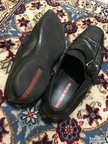 Original PRADA kozne cipele 46. ( 12 ) 100% Box koza Djon guma na lalafo.rs — 3 Original PRADA kozne cipele 46. ( 12 ) 100% Box koza Djon guma — 3