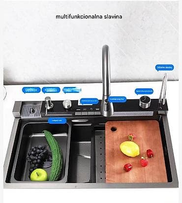 Ironing Boards: RUIPAI multifunkcionalni kuhinjski sudoper – “Whale Style” B paket at lalafo.rs — 3 Ironing Boards: RUIPAI multifunkcionalni kuhinjski sudoper – “Whale Style” B paket — 3