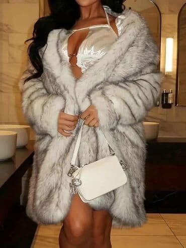 Sa postavom, Veštačko krzno, bоја - Siva na lalafo.rs Sa postavom, Veštačko krzno, bоја - Siva