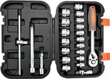 Hand Tools Sets: STHOR set nasadnih gedora 1/2" u koferu - Komplet sadrži čegrtaljku at lalafo.rs — 4 Hand Tools Sets: STHOR set nasadnih gedora 1/2" u koferu - Komplet sadrži čegrtaljku — 4