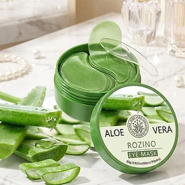 ROZINO Aloe Vera Eye Mask – hidrogel flasteri za područje oko očiju - na lalafo.rs ROZINO Aloe Vera Eye Mask – hidrogel flasteri za područje oko očiju -