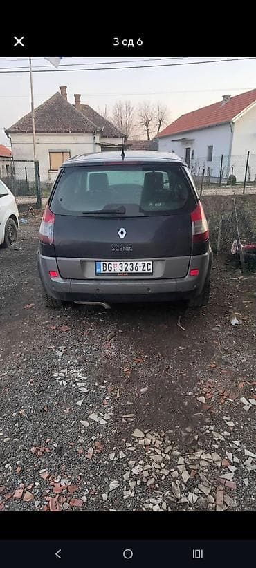 Transport: Renault Scenic II, 1.5 dCi (74 kW), godište 2005. Registrovan do at lalafo.rs — 4 Transport: Renault Scenic II, 1.5 dCi (74 kW), godište 2005. Registrovan do — 4