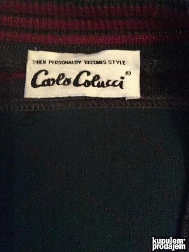 original esprit: Original Carlo Colucci dzemper 50 - L 100% cotton Made by Carlo at lalafo.rs — 3 original esprit: Original Carlo Colucci dzemper 50 - L 100% cotton Made by Carlo — 3