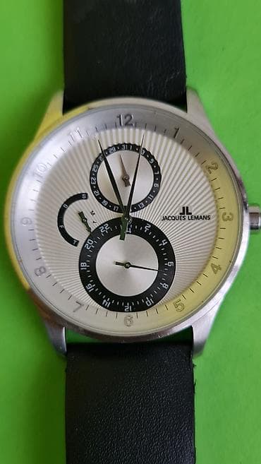 Jacques Lemans muški ručni sat - Model: 1-1235 (natpis na poklopcu) - na lalafo.rs — 1 Jacques Lemans muški ručni sat - Model: 1-1235 (natpis na poklopcu) - — 1