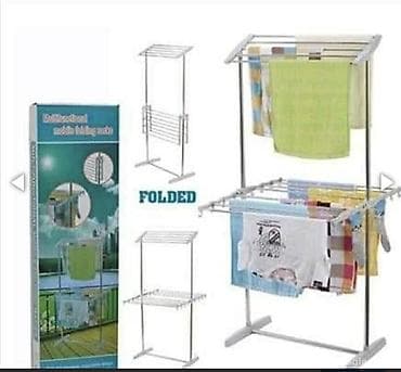 Multifunkcionalni stalak za sušenje veša. ▪️Čvrsta struktura ▪️Fina na lalafo.rs — 2 Multifunkcionalni stalak za sušenje veša. ▪️Čvrsta struktura ▪️Fina — 2