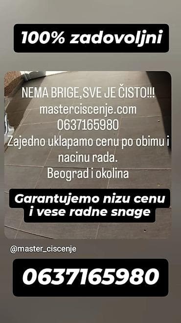 Profesionalne usluge čišćenja i održavanja za stanove, poslovne na lalafo.rs Profesionalne usluge čišćenja i održavanja za stanove, poslovne