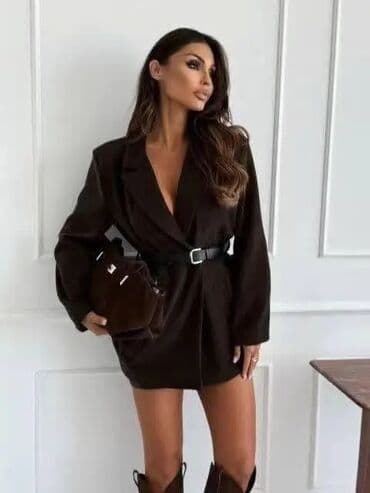 One size, bะพัะฐ - Braon, Oversize, Dugih rukava na lalafo.rs One size, bะพัะฐ - Braon, Oversize, Dugih rukava