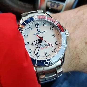 PAGANI DESIGN PD-1667 -42mm-Bela -Omega Seamaster Diver 300M Potpuno na lalafo.rs PAGANI DESIGN PD-1667 -42mm-Bela -Omega Seamaster Diver 300M Potpuno