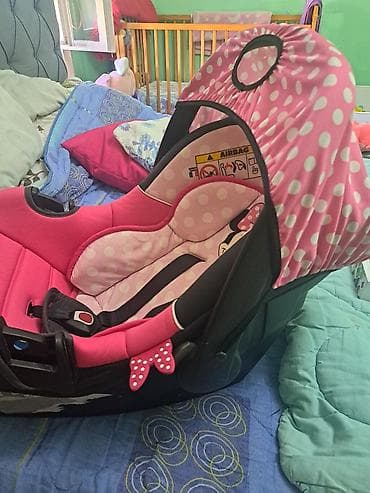 Auto-sedište za bebe – Minnie Mouse dizajn - Univerzalno auto-sedište na lalafo.rs — 2 Auto-sedište za bebe – Minnie Mouse dizajn - Univerzalno auto-sedište — 2