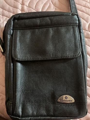 Samsonite muška/uni crossbody torbica – crna - Materijal: glatka na lalafo.rs — 1 Samsonite muška/uni crossbody torbica – crna - Materijal: glatka — 1