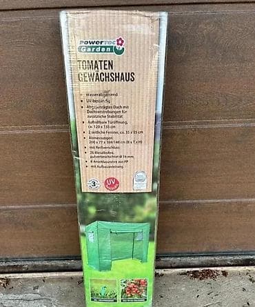 Other garden items: Plastenik za paradajz – Powertec Garden - Tip: Tomaten Gewächshaus at lalafo.rs — 2 Other garden items: Plastenik za paradajz – Powertec Garden - Tip: Tomaten Gewächshaus — 2