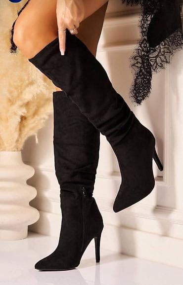 Čizme, bоја - Crna na lalafo.rs — 4 Čizme, bоја - Crna — 4