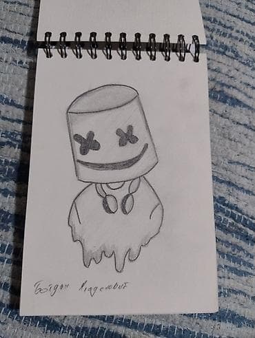 Ručno rađeni crteži olovkom na bloku sa spiralnim povezom. - crtanje na lalafo.rs — 1 Ručno rađeni crteži olovkom na bloku sa spiralnim povezom. - crtanje — 1