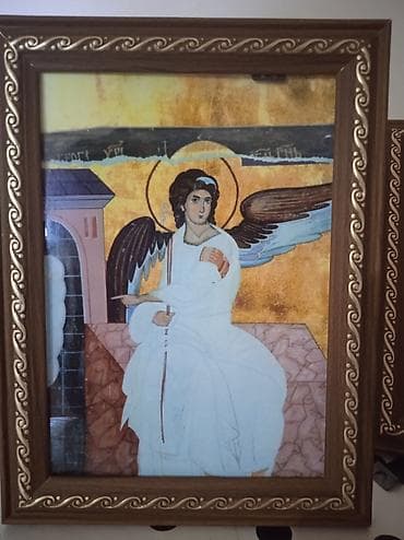 Uramljene ikone – Anđeo & Bogorodica (13 × 18 cm) Lepi, nežni na lalafo.rs — 1 Uramljene ikone – Anđeo & Bogorodica (13 × 18 cm) Lepi, nežni — 1