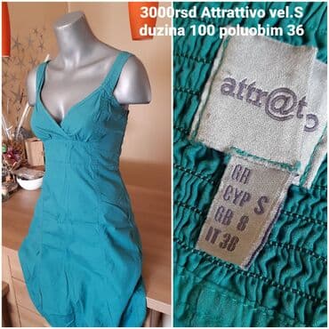 S (EU 36), bоја - Tirkizna, Na bretele na lalafo.rs S (EU 36), bоја - Tirkizna, Na bretele