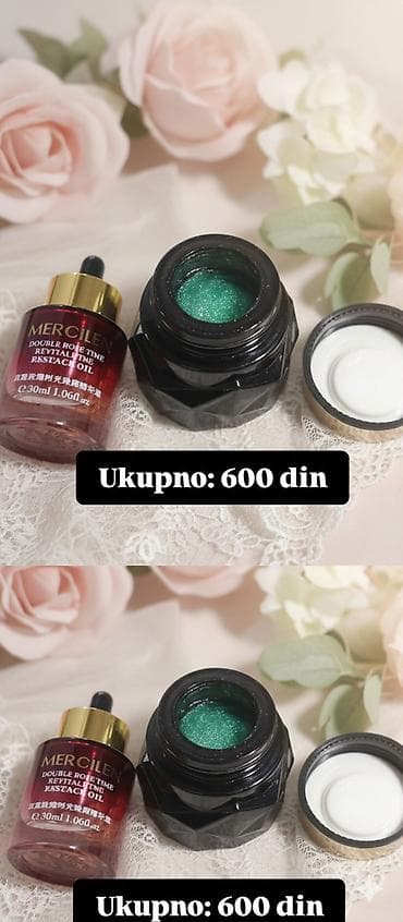 Set za negu i sjaj kože lica - Mercilen Double Rose Time Revitalize na lalafo.rs Set za negu i sjaj kože lica - Mercilen Double Rose Time Revitalize