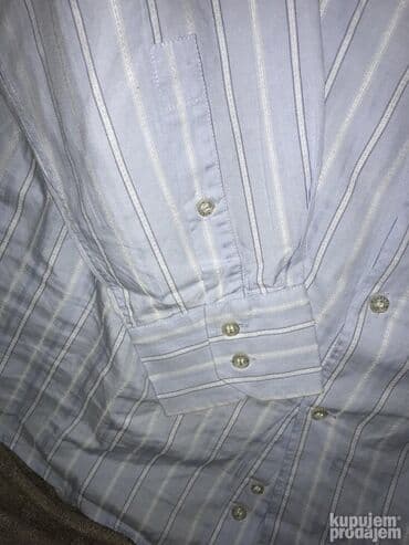 Antique Club Tables: Shirt Long sleeves, L, Versace, color - Light blue, Cotton at lalafo.rs — 3 Antique Club Tables: Shirt Long sleeves, L, Versace, color - Light blue, Cotton — 3