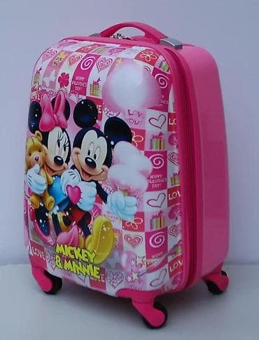 za svaki dan: Dečji kofer na točkiće – motiv Mickey & Minnie - Tvrda školjka od at lalafo.rs — 5 za svaki dan: Dečji kofer na točkiće – motiv Mickey & Minnie - Tvrda školjka od — 5