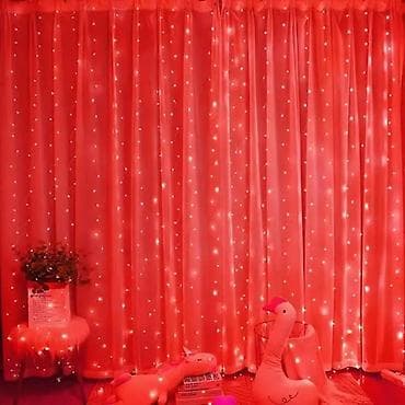 LED zavesa – svetleći niz sa daljinskim upravljačem dimenzije: plava na lalafo.rs — 8 LED zavesa – svetleći niz sa daljinskim upravljačem dimenzije: plava — 8