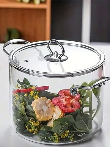 Vatrostalna šerpa sa drškama od prohroma Cena:2.5l /4000din 3.5l/ na lalafo.rs — 1 Vatrostalna šerpa sa drškama od prohroma Cena:2.5l /4000din 3.5l/ — 1