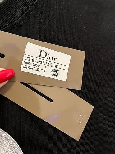 T-shirt Dior, color - Black at lalafo.rs — 4 T-shirt Dior, color - Black — 4