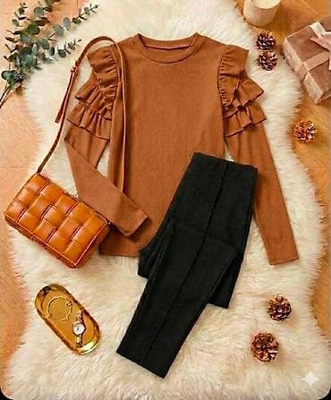 pantalone gina benotti: Velicine od S do 3XL Ženski komplet pamuk– džemper/bluza + uske na lalafo.rs — 4 pantalone gina benotti: Velicine od S do 3XL Ženski komplet pamuk– džemper/bluza + uske — 4