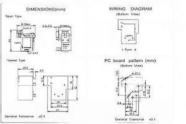 Home & Garden: SNGL relej Songle SLA-12VDC-SL-A, 1 Form A (SPST-NO), za PCB ugradnju at lalafo.rs — 6 Home & Garden: SNGL relej Songle SLA-12VDC-SL-A, 1 Form A (SPST-NO), za PCB ugradnju — 6
