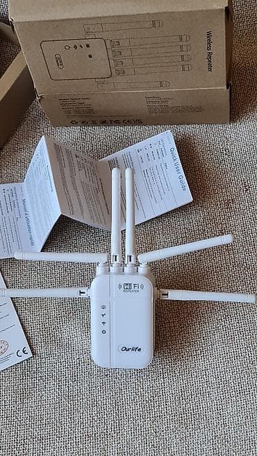 Wi‑Fi pojačivač signala Ourlife - Tip: bežični Wi‑Fi na lalafo.rs — 7 Wi‑Fi pojačivač signala Ourlife - Tip: bežični Wi‑Fi — 7