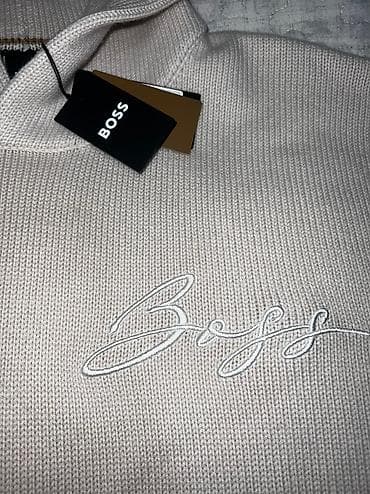 HUGO BOSS džemper 100% vuna vel. M NOVO Masivan i izuzetan džemper bež na lalafo.rs — 3 HUGO BOSS džemper 100% vuna vel. M NOVO Masivan i izuzetan džemper bež — 3