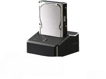 USB dok stanica za HDD/SSD – za 2.5" i 3.5" SATA diskove, Duo - na lalafo.rs — 2 USB dok stanica za HDD/SSD – za 2.5" i 3.5" SATA diskove, Duo - — 2